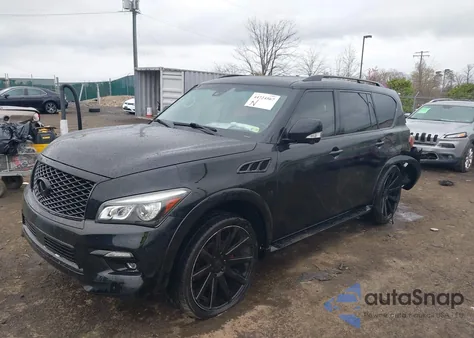 2016 Infiniti Qx80 Limited from USA, damaged, VIN JN8AZ2NE2G9126042